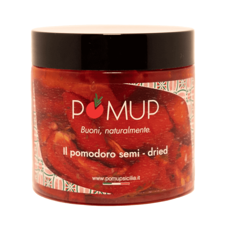 Vasetto pomodoro semi secco Pomup (semi-dried)